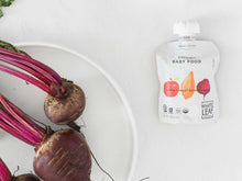Load image into Gallery viewer, White Leaf Provisions Organic Biodynamic Baby Food - Apple + Sweet Potato + Beet
