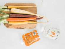 Load image into Gallery viewer, White Leaf Provisions Organic Biodynamic Baby Food - Carrot + Sweet Potato + Pea
