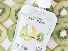 Load image into Gallery viewer, White Leaf Provisions Organic Biodynamic Baby Food - Pear + Banana + Kiwi

