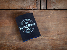 Load image into Gallery viewer, Upcycled Long Root Ale Beverage Koozie
